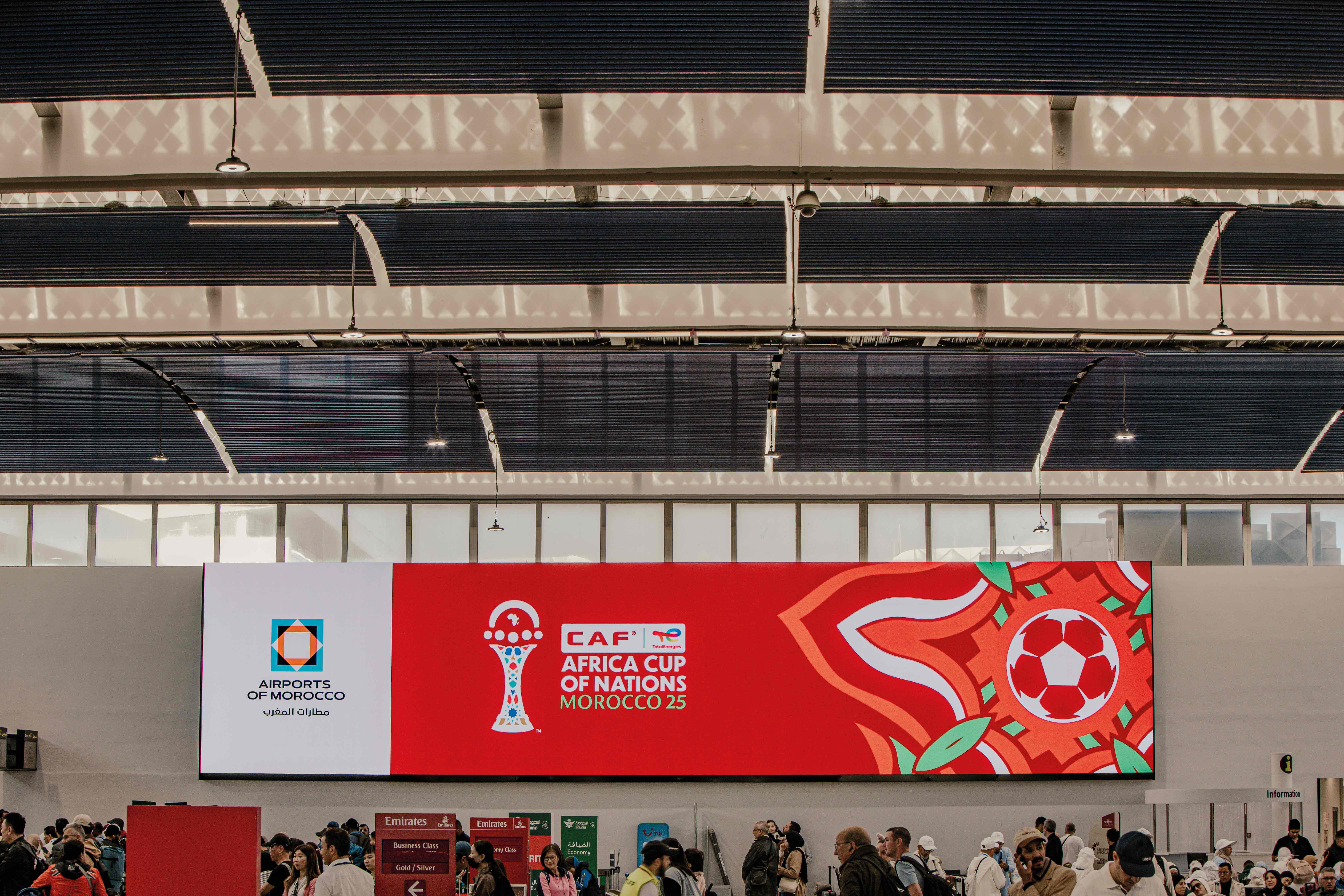 ONDA : Les aéroports se mettent aux couleurs de la CAN 2025